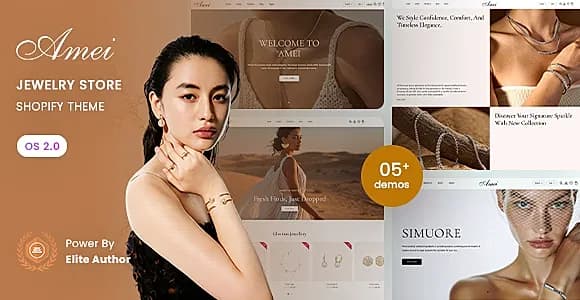 Amei - Jewelry Store Shopify 2.0 Theme