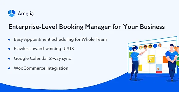Amelia - Enterprise-Level Appointment Booking WordPress Plugin