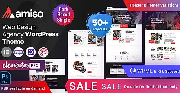 Amiso WordPress Theme