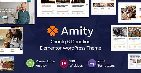 Amity WordPress Theme