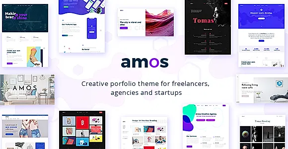 Amos WordPress Theme