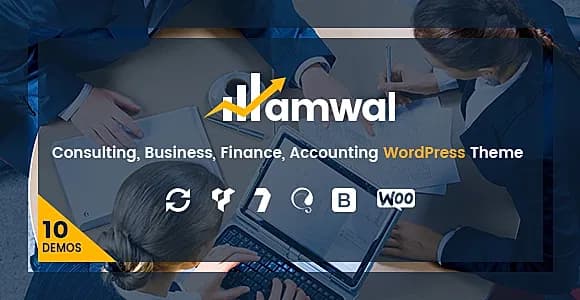 Amwal WordPress Theme