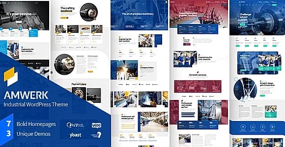 Amwerk WordPress Theme
