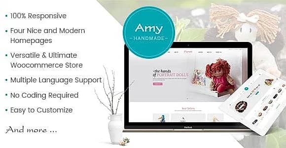 Amy Handmade WordPress Theme