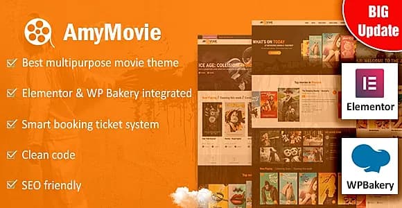 Amy Movie WordPress Theme