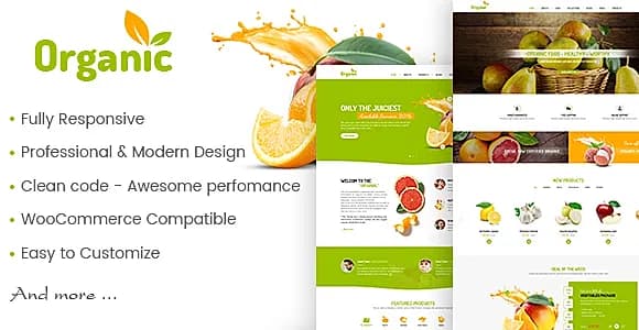 Amy Organic WordPress Theme