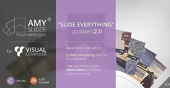 AMY Slider for Visual Composer WordPress Plugin
