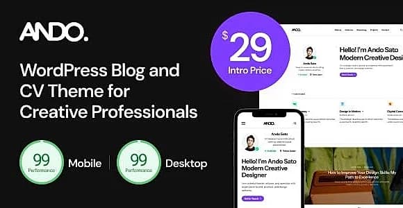 Ando WordPress Theme