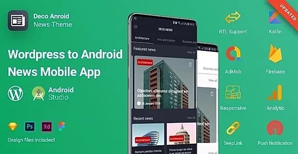 Android - Deco News - Mobile App for Wordpress