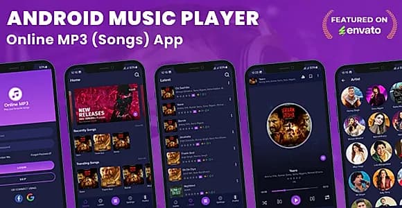 Android Music Player - Online MP3 (Songs) App
