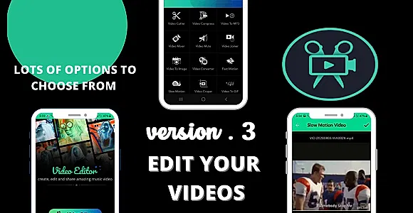 Android Video Editor Pro Version 2 i.e (Movavi,filmora)