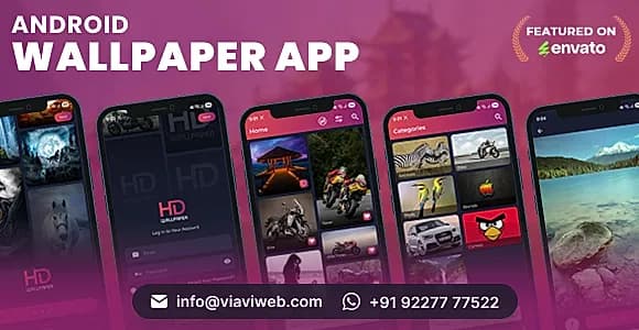 Android Wallpapers App (HD, Full HD, 4K, Ultra HD Wallpapers)