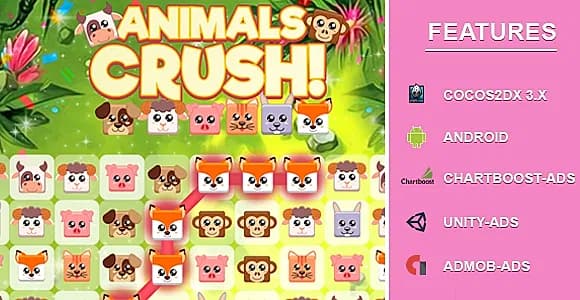 Animal Crush Match Three