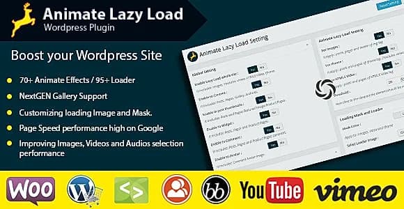 Animate Lazy Load Wordpress Plugin WordPress Plugin