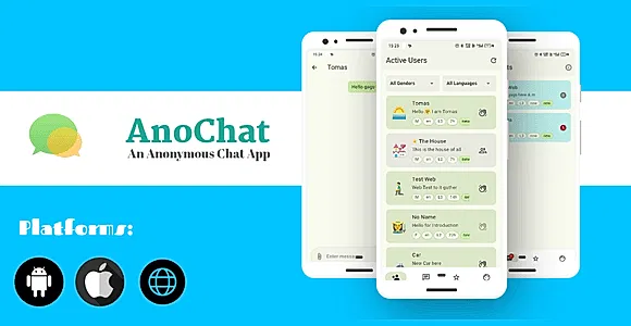 AnoChat - Anonymous Chat App