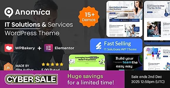 Anomica WordPress Theme