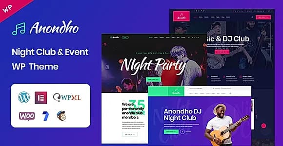 Anondho WordPress Theme