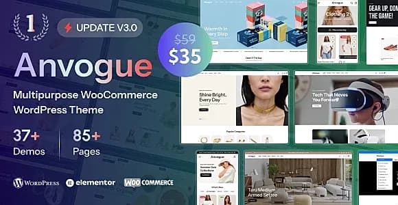 Anvogue WordPress Theme