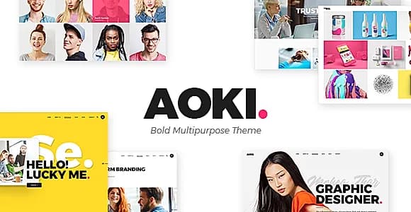 Aoki WordPress Theme