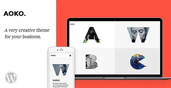 Aoko by honryou WordPress Theme