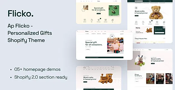 Ap Flicko - Personalized Gifts Shopify Theme