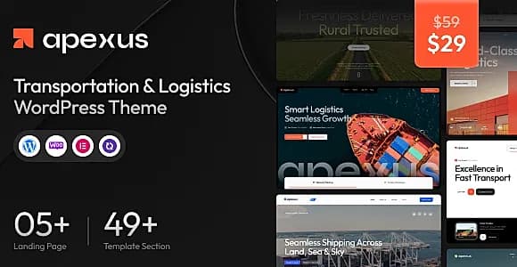 Apexus WordPress Theme