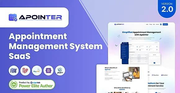 Apointer - Appointment Management System SaaS