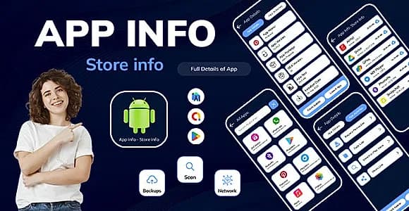 App info - Store Info - App Backup - Restore Option - App Info Checker - SDK Version