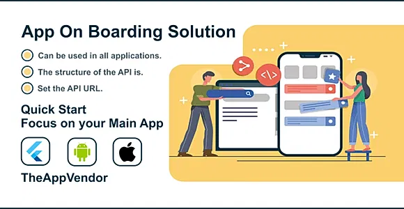 App OnBoarding Solution With API Structure Flutter Application
