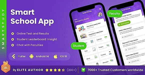 4 App| Online Class App| Coaching App| Online Exam App|  eLearning App| Online Study App| SmartStudy