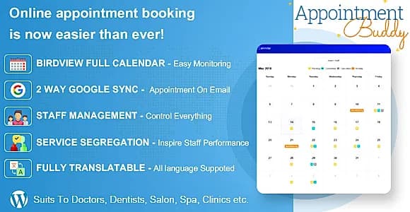 Appointment Buddy WordPress Plugin