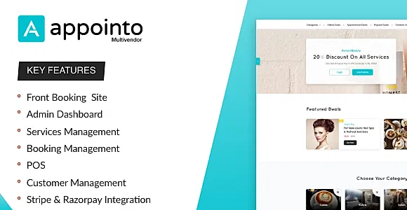 Appointo Multi Vendor - Booking Management System