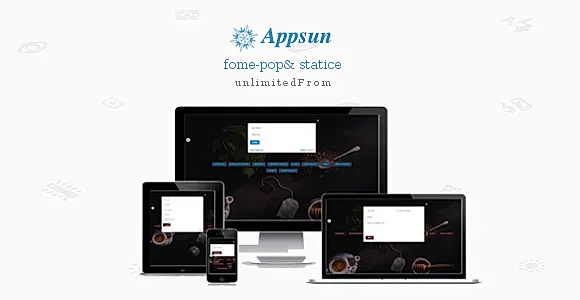 Appsun Form-pop - Responsive Bootstrap Form