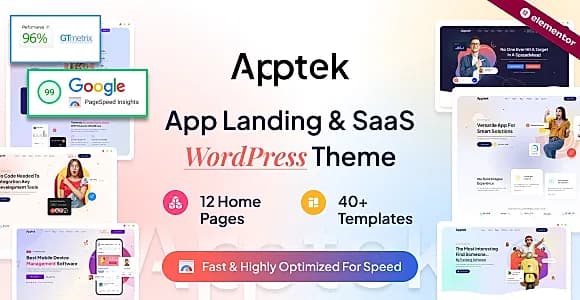 Apptek WordPress Theme
