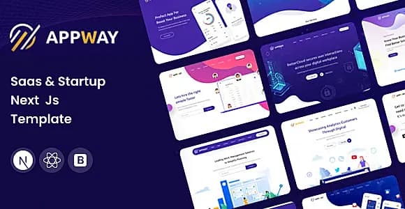 Appway - Saas & Startup React Next Js Template