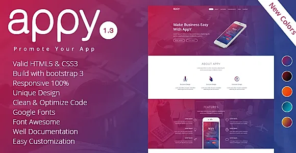 appy | App Landing Page