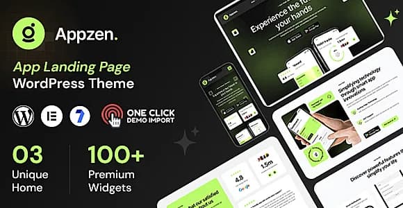 Appzen WordPress Theme