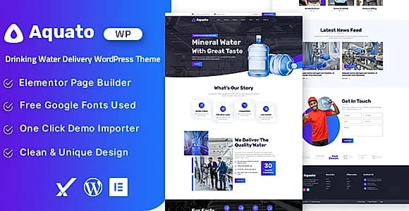 Aquato WordPress Theme