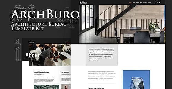 ArchBuro - Architecture Bureau Template Kit
