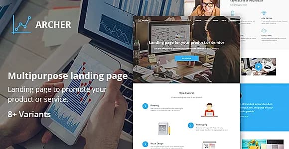 Archer - Responsive Landing Page