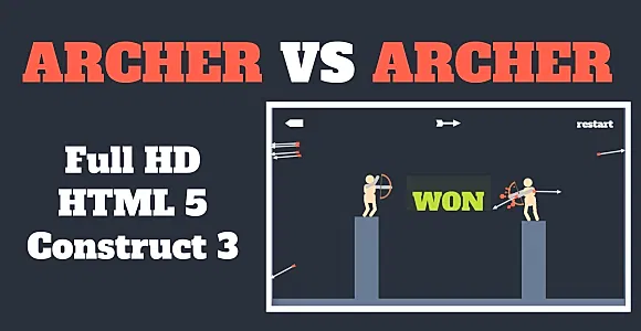 Archer VS Archer - HTML5 Game (Construct3)