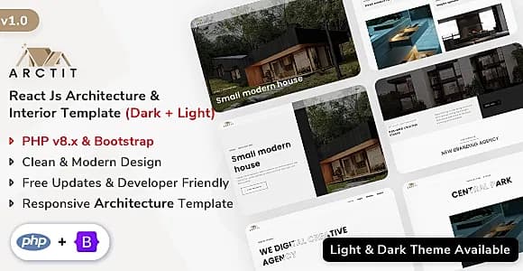 Arctit - PHP Architecture & Interior Template