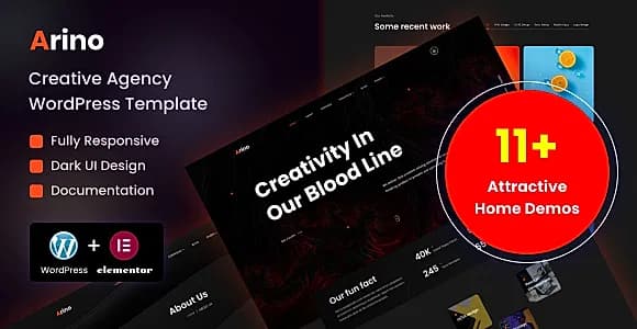 Arino WordPress Theme