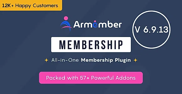 ARMember - Complete Membership Plugin WordPress Plugin