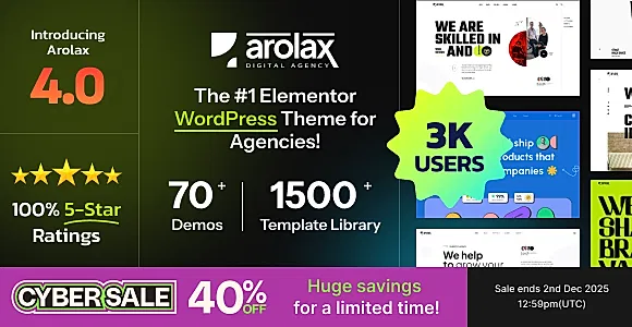 Arolax WordPress Theme