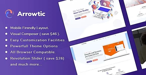 Arrowtic WordPress Theme