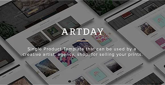 Artday - Creative Shop Template