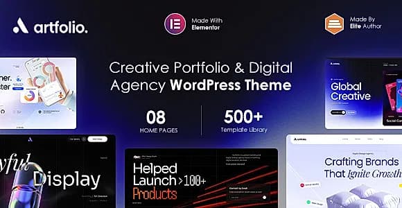 Artfolio WordPress Theme