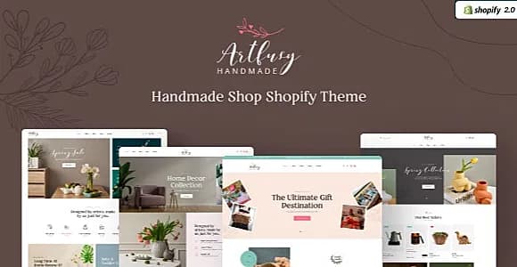 Artfusy – Handmade & Crafts Shop Shopify Theme