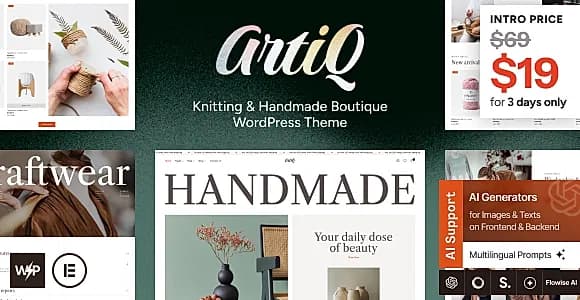 Artiq WordPress Theme